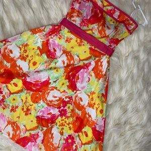 Strapless summer dress